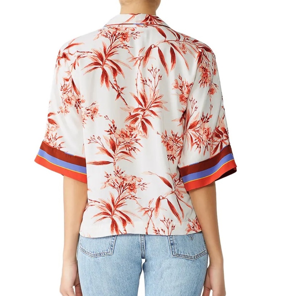 👘Joie Bayley Kimono Sleeve Button Down Top, Size XS - Picture 2 of 14